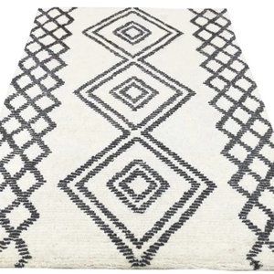 5x7 Feet Project 62 Target Hand Tufted Soft Plush Geometric Wool Boho Area Rug